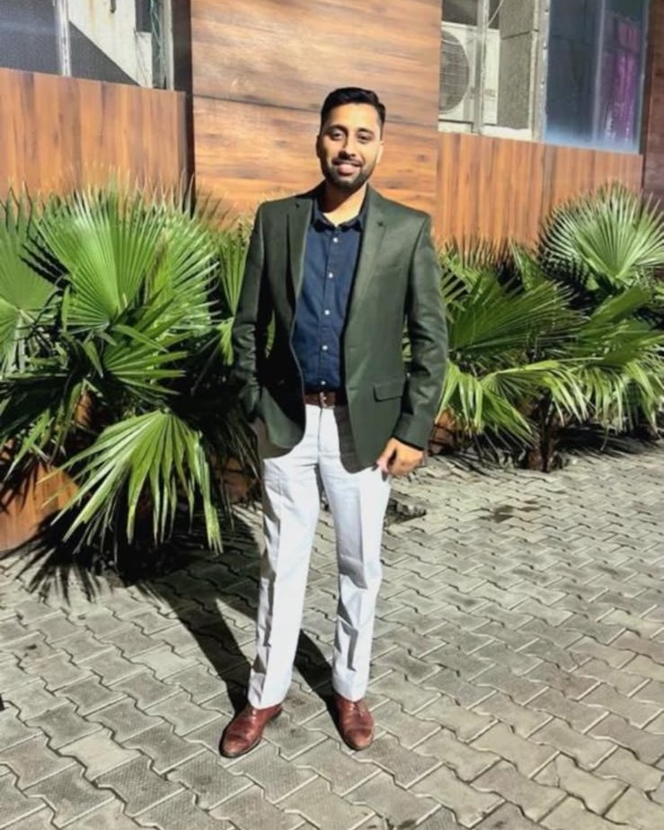 Portrait of Suresh Kumar, badminton coach in Patiala